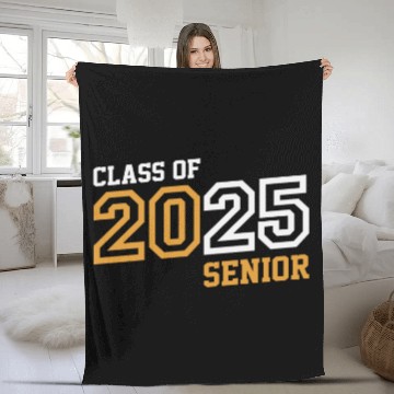 Discover Class of 2025 Graduation 25 Back to School Fleece Blankets