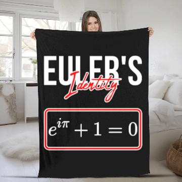 Discover Euler's Identity Where Math and Magic Converge Fleece Blankets