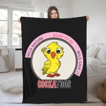 Discover Wild Nature - Born to Be Wild Save It Fleece Blankets