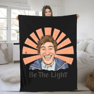 Discover Be The Light Fleece Blankets
