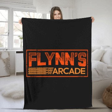 Discover Flynn's Arcade Retro 80s Fleece Blankets