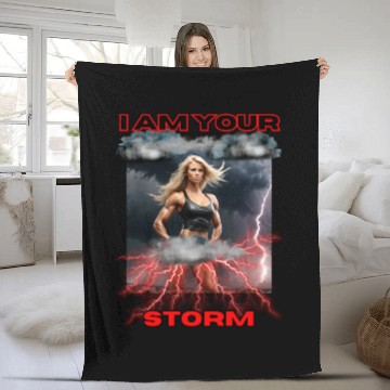 Discover Storm , gym design . Option 2 Fleece Blankets