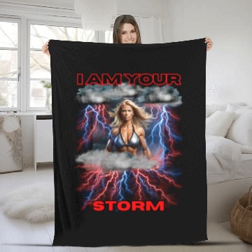 Discover Storm , gym design . Option 3 Fleece Blankets