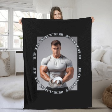 Discover Inspirational gym design . Option 2 Fleece Blankets