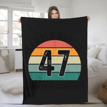 Discover Kamala Harris 47 Limited Edition Vintage Sunset Fleece Blankets