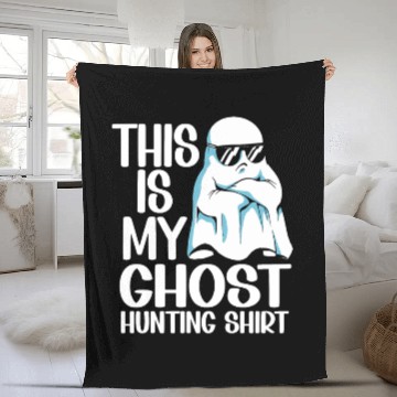 Discover This Is My Ghost Hunting Fleece Blankets Paranormal Hunter