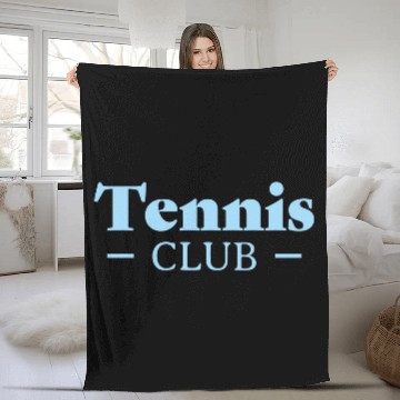 Discover Tennis Club - Pocket Print Fleece Blankets
