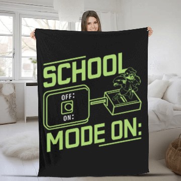 Discover School mode on Fleece Blankets