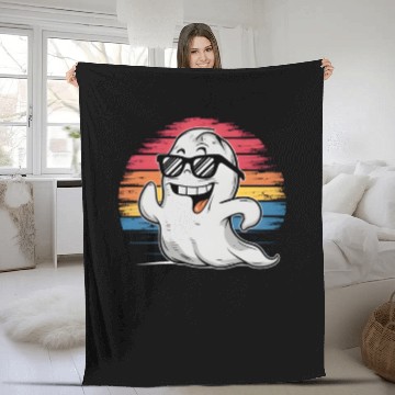 Discover Cool Ghost Fleece Blankets