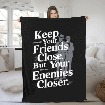 Discover Mobster Gangster Mafia Organized Crime Boss Fleece Blankets