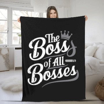 Discover Mobster Gangster Mafia Organized Crime Boss Fleece Blankets