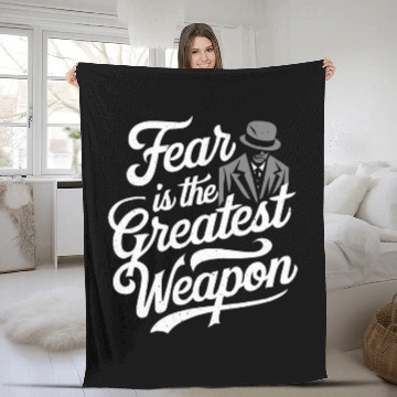 Discover Mobster Gangster Mafia Organized Crime Boss Fleece Blankets