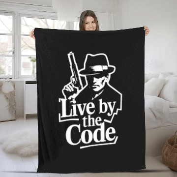 Discover Mobster Gangster Mafia Organized Crime Boss Fleece Blankets