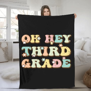 Discover Hey Third Grade Fleece Blankets Fun 3rd Grade to School