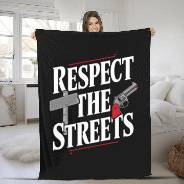 Discover Mobster Gangster Mafia Organized Crime Boss Fleece Blankets