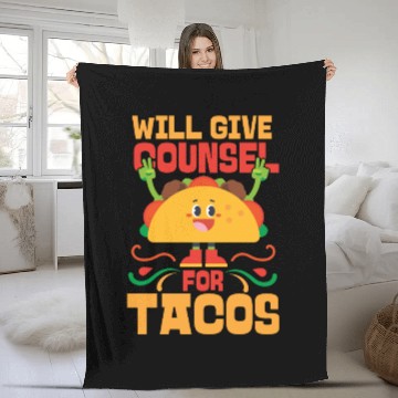 Discover School Counselor Taco Will Give Fleece Blankets