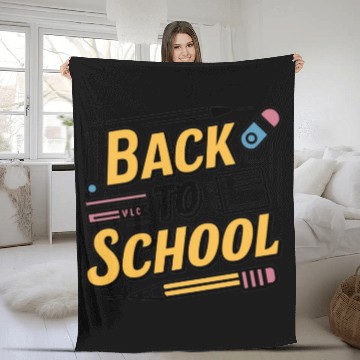 Discover Back to school Fleece Blankets