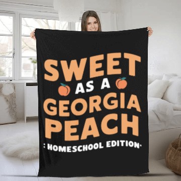 Discover Georgia Homeschool Adventures Georgia Fleece Blankets