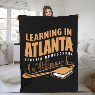 Discover Georgia Homeschool Adventures Georgia Fleece Blankets