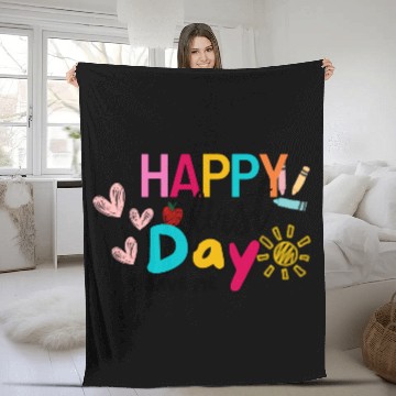 Discover Back to school 1 Fleece Blankets