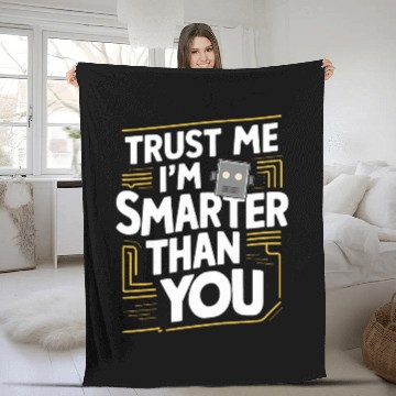 Discover Robotics AI Automation Machine Learning Fleece Blankets
