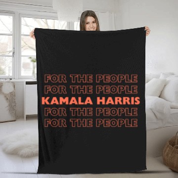 Discover KAMALA HARRIS Fleece Blankets