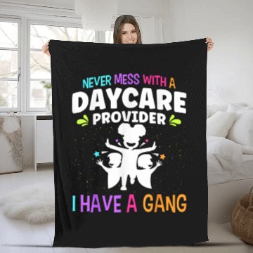 Discover Daycare Teacher Fleece Blankets