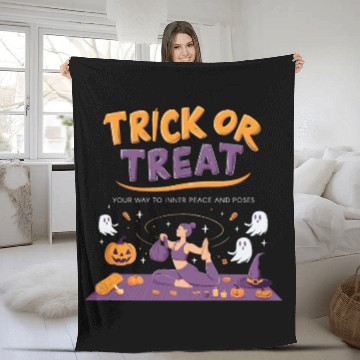 Discover Trick or Treat Fleece Blankets