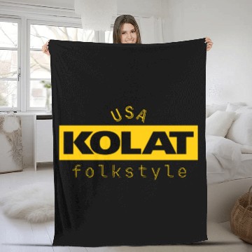 Discover Cary Kolat USA Folkstyle Wrestling Fleece Blankets
