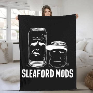 Discover Sleaford Mods Punk Rock Design Fleece Blankets