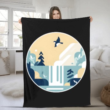 Discover Adventure Fleece Blankets