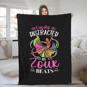 Discover Zouk Dance Festival Design for Zouk Dancer Fleece Blankets