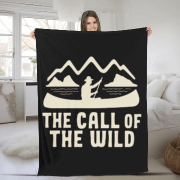 Discover Canoe Canoeing Water sports Sport Fleece Blankets