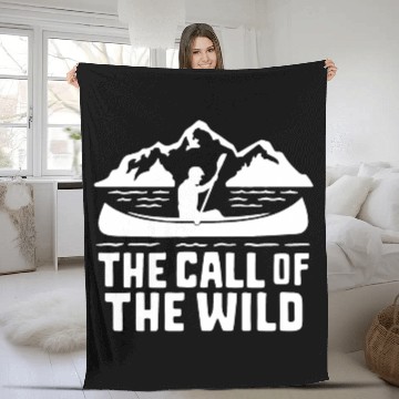 Discover Canoe Canoeing Water sports Sport Fleece Blankets