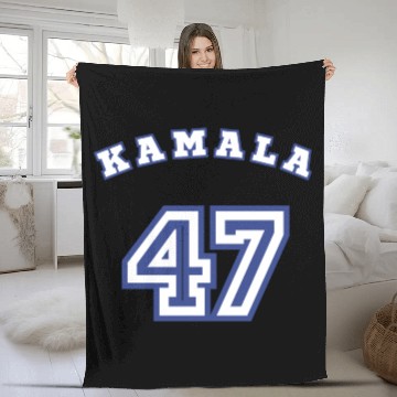 Discover Kamala Harris 47 th President USA 2024 Election Fleece Blankets