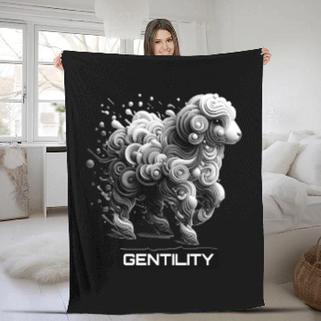 Discover Gentle Lamb: Embrace Gentility Fleece Blankets