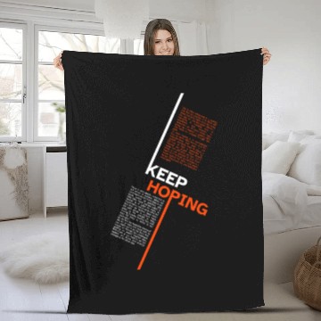 Discover Hopeful Horizons Fleece Blankets