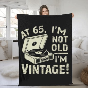 Discover 65th Birthday Fleece Blankets for him