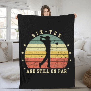 Discover Funny 60th Birthday Golf Lover Six-Fleece Blankets and still o