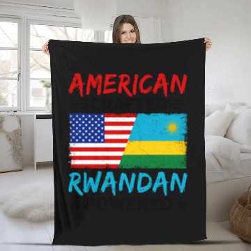 Discover American Crafted Rwandan Powered Rwanda Fleece Blankets