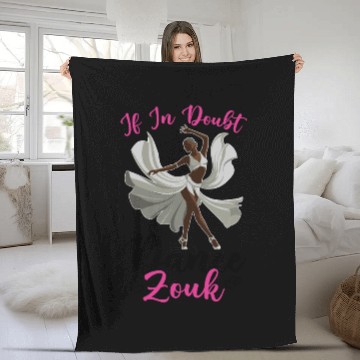 Discover Zouk Dance Festival Design for Zouk Dancer Fleece Blankets
