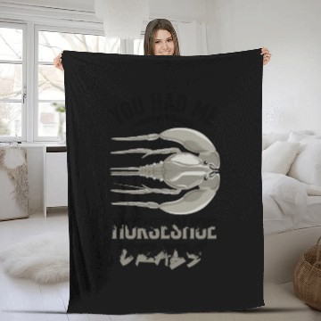 Discover Horseshoe Crab Fleece Blankets