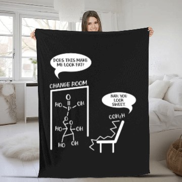 Discover Chemistry Student - Science Teacher Chemist Fleece Blankets