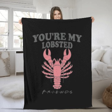 Discover Friends You re My Lobster Rachel Ross Fleece Blankets