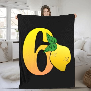 Discover Number 60th Birthday - Lemon Fleece Blankets