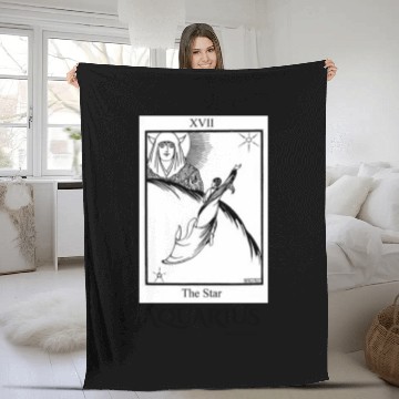Discover AQUARIUS 1080 x 1350 px Fleece Blankets