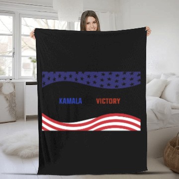 Discover kamala harris election -2024 Fleece Blankets