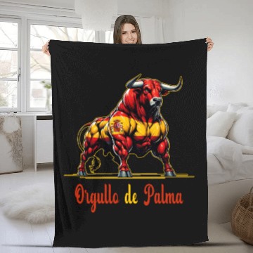 Discover The pride of Palma flag design Fleece Blankets