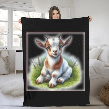 Discover Cute baby animals Fleece Blankets