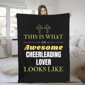 Discover Cheerleading Fleece Blankets
